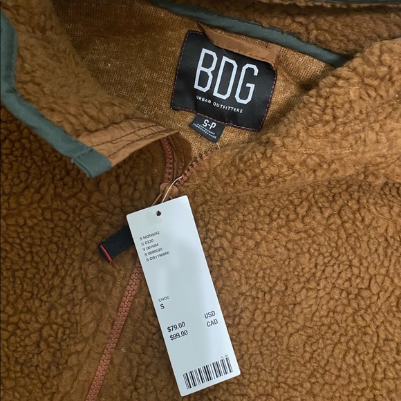 BDG Sherpa Fleece Jacket - Picture 8 of 10